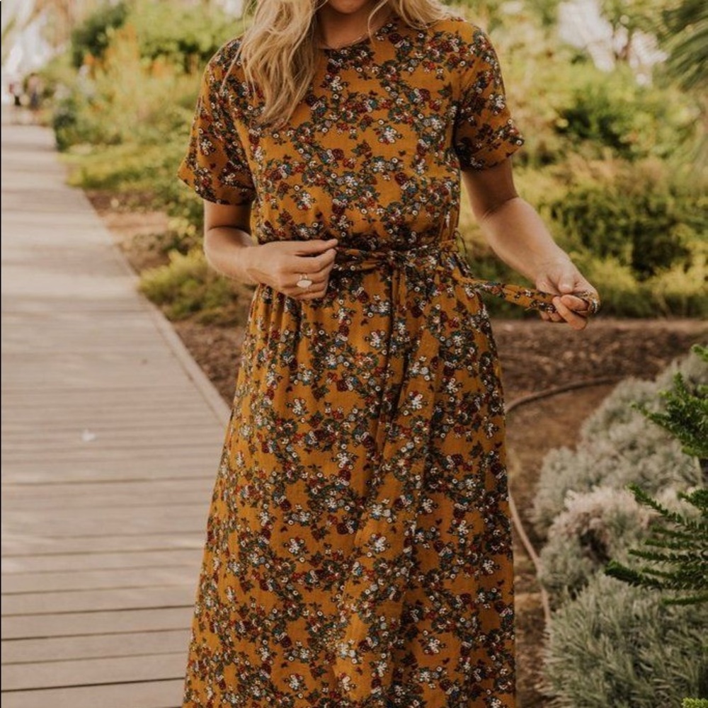 Roolee Madrid Floral Maxi Dress